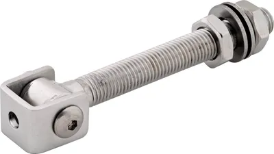 Immagine prodotto di Cerniera a saldare lunga in acciaio inox V2A