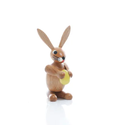 Produktbild von Osterfigur Osterhase gelb BxHxT ca 2,5 x 6,5 x 3,5cm NEU