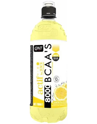 Produktbild von QNT BCAA 8000 (12x700ml) Lemon - Aminosäuren - BCAA