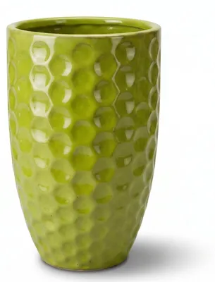 Produktbild von Pflanzkübel aus Keramik Provencelia MEROVEE Olivgrün, Ø23 cm x H35 cm, frostbeständig