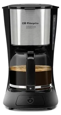 Immagine prodotto di Orbegozo CG 4515, Caffettiera a goccia, caffè macinato, 9900 W, nero, acciaio inox