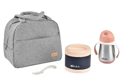 Produktbild von Beaba On-the-go Mahlzeit-Tasche altrosa; 913530