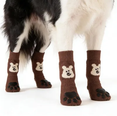 Imagen del producto de Calcetines antideslizantes para perros - Juego de 4