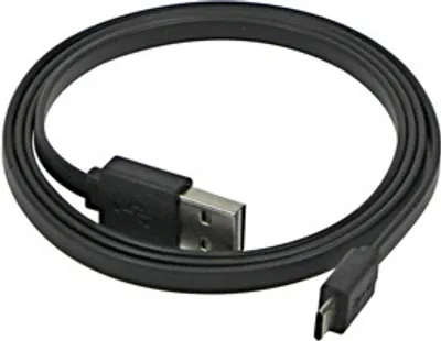 Immagine prodotto di Cavo USB (2.0), USB A (M) reversibile - microUSB reversibile (M), 1 m, piatto, nero