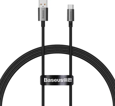 Zdjęcie produktu dla Kabel Baseus Superior USB-A - USB-C 1,0 m 100W czarny