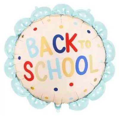 Zdjęcie produktu dla Balon foliowy pastylka z falbanką 52x52cm - PartyDeco