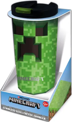 Produktbild von Minecraft Edelstahl-Trinkbecher Creeper