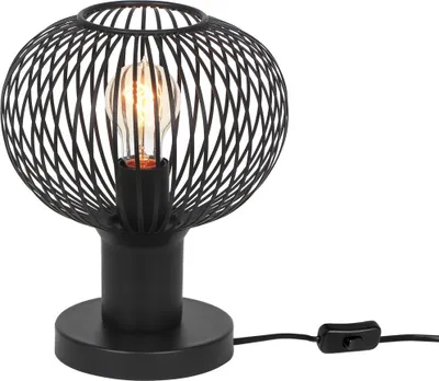 Obrázek produktu pro TRIO-Leuchten stolní lampa GILA DH 23x27 cm černá stolní lampa svěrka lampa