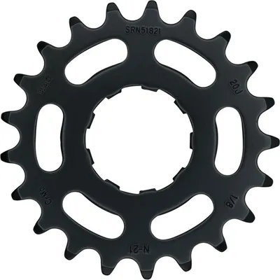 Immagine prodotto di Pignone KMC per e-bike per Enviolo 1/2' x 1/8', 21 denti, nero