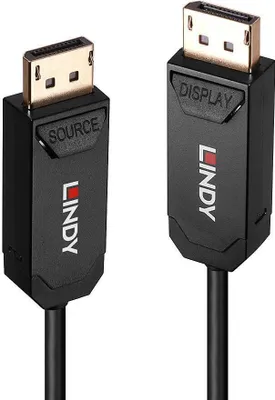 Produktbild von LINDY Fibre Optic Hybrid DisplayPort 2.0 UHBR10 Kabel 10m