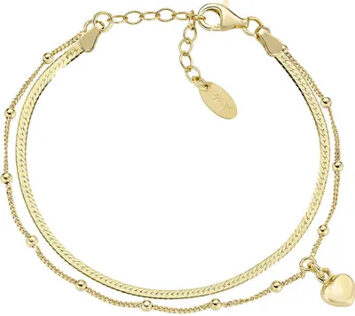Produktbild von Armbanden   Mit Anhängern Charms Amen Gold   Kollektion Amore - frau