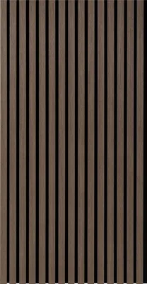Produktbild von Bettizia 1 Stück Selbstklebend Akustikpaneel Wandpaneel Moderne Wandpaneele Akustik HolzwandHolz MDF Wandpaneele 120x60x2.1cm Walnuss