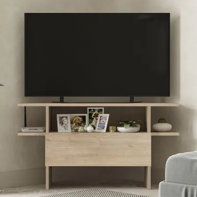 Produktbild von Brandloop Eck-TV-Lowboard bis 50 Zoll, Eichenoptik