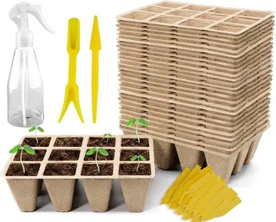 Produktbild von Famanu Anzuchttöpfe 40 Stück - biologisch abbaubar