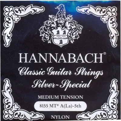 Produktbild von Hannabach 8155MT - A5 - medium (schwarz)