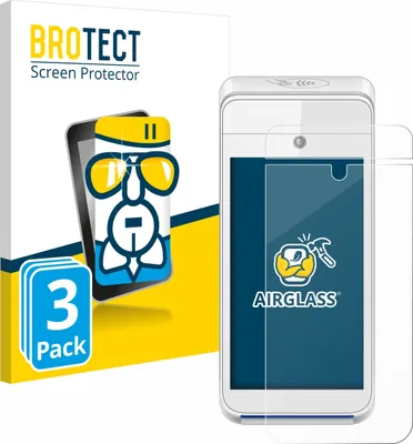 Produktbild von 3x BROTECT Schutzglas für Pax A920 Schutzfolie Panzer Folie Glas Display Schutz klar