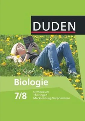 Obrázok produktu pre Biologie 7/8 Lehrbuch Mecklenburg-Vorpommern, Thüringen Gymnasium. Schülerbuch