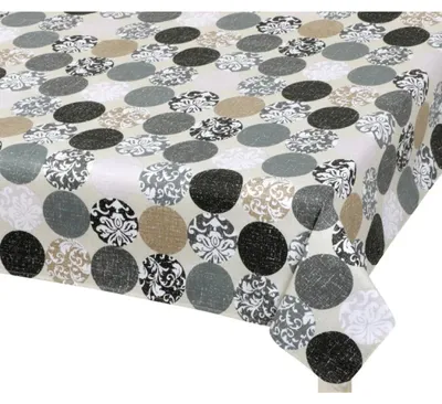Obrázok produktu pre Obrus BERTA – 70 x 70 cm – sivý, biely, béžový