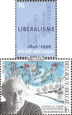 Produktbild von Briefmarken Belgien 1996 Mi 2680,2681 (kompl.Ausg.) gestempelt Sondermarken