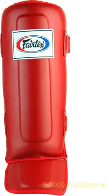 Immagine prodotto di Protezioni Fairtex per tibia e collo del piede - Instep Shin Guard SP3, rosso taglia L