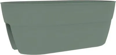 Produktbild von EDA - Osaka Pflanzgefäß 19,5 L - Einfaches und patentiertes Befestigungssystem - für Balkone und Balustraden - 56 x 30,1 x 20,6 cm - Laurel Green