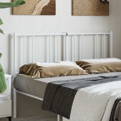 Immagine prodotto di The Living Store Testiera in metallo bianco 160 cm