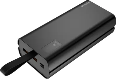 Productafbeelding van Powerbank Sponge Energy 30000 mAh, 22,5W QC, zwart (SE3000001B)