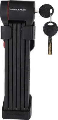 Produktbild von Trelock Faltschloss Cops FS 480/100, mit Halter ZF480 X-Press, schwarz