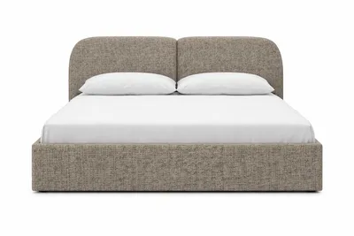 Produktbild von Sofello Polsterbett Sogno 180x200 mit Bettkasten | Modernes Schlafzimmerbett| Graubeige