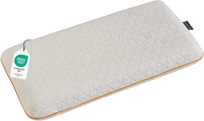 Produktbild von Kinderschlafkissen 66x33x6 cm, Viskoseschaum, weiß, für Kinder