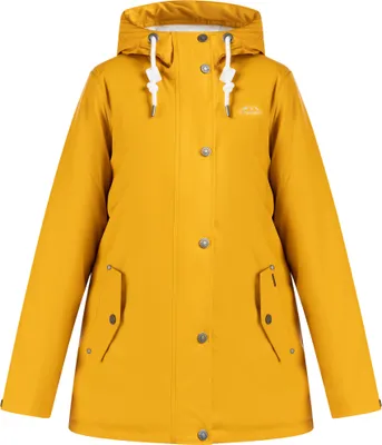 Produktbild von ICEBOUND damen wattierte regenjacke - senf, L