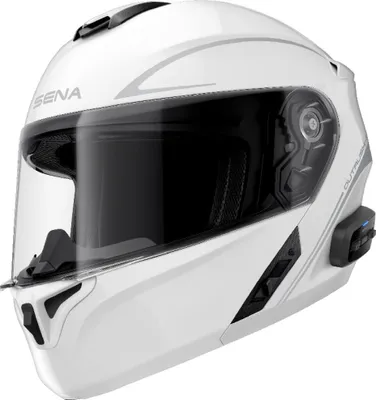 Immagine prodotto di Casco Bluetooth con auricolare Outrush R, SENA (bianco lucido, taglia XL)