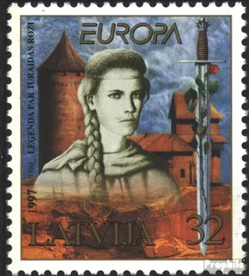 Produktbild von Briefmarken Lettland 1997 Mi 453 (kompl.Ausg.) postfrisch Sagen