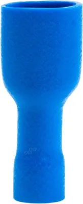 Obrázok produktu pre Izolované ploché koncovky 9,3 mm, 10 ks, modré AMIO-03068