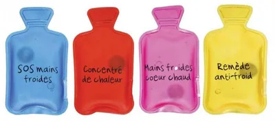Image de Lot de 4 chaufferettes de poche mini bouillotes - Rechargeables