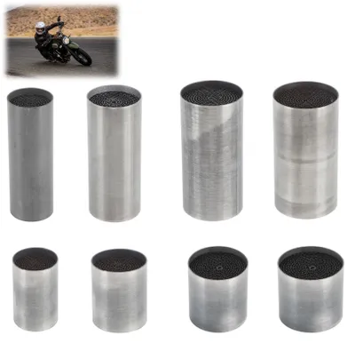 Imagen del producto de Catalizador universal - Tubo de escape para motocicleta - Acero inoxidable - Mayor estabilidad en la conducción - Duradero - Sonido mejorado