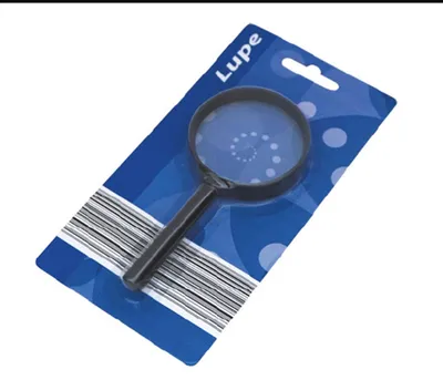 Obrázok produktu pre Kvalitná lupa: Pohodlná lupa na čítanie, čierna, 1 kus, vhodná na hobby a bežné použitie