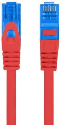 Zdjęcie produktu dla Lanberg PCF6A-10CC, 1 m, Cat6a, S/FTP (S-STP), RJ-45, RJ-45, Czerwony