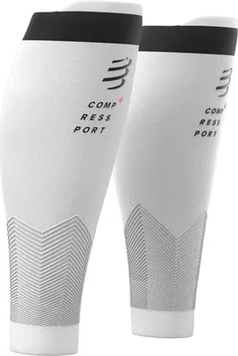Produktbild von Compressport R2V2 Calf White T4 Laufschuhüberzüge