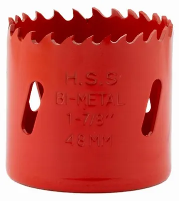 Produktbild von Schmith Bimetall Lochsäge 48 mm Holzlochsäge Dosenbohrer Lochkreissäge Holz Bohrer