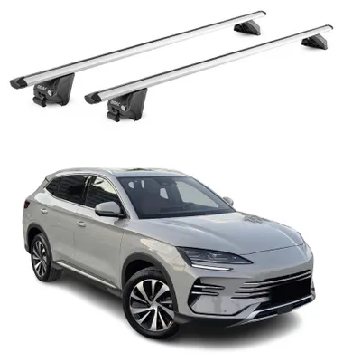 Image de Barres de toit transversales pour BYD Seal 6 2025-2026 Aluminium Gris ABE, productTiles.product.images.aiGenerated