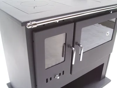 Produktbild von Holzherd 10.5kW Küchenofen mit Herdplatte Backfach Heizofen Holzofen  56309