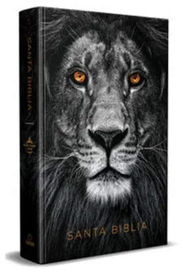 Obrázok produktu pre Biblia Reina Valera 1960 Letra Grande. Tapa Dura, León de Judá, Tamaño Manual/ Spanish Bible Rvr 1960. Handy Size, Large Print, Hardcover, Lion of Judah