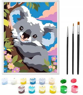 Obrázek produktu pro Ravensburger Sada malování podle čísel Koala