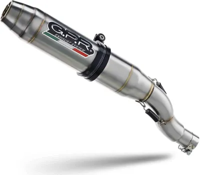 Zdjęcie produktu dla Wsuwany układ wydechowy GPR Deeptone ze stali nierdzewnej do Husqvarna Svartpilen 401 2021-2023