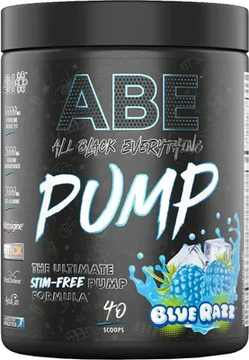 Imagen del producto de Applied Nutrition ABE Pump - 500g, sabor frambuesa azul
