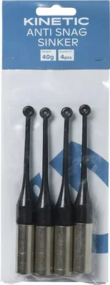 Produktbild von Kinetic Anti Snag Sinker Iron - Angelgewichte, Gewicht:20g, Packungsinhalt:5 Stück