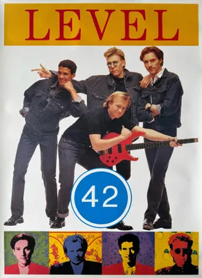 Zdjęcie produktu dla Plakat Level 42 - wymiary 61x86 cm