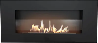 Produktbild von Wandkamin Bioethanol DELTA FLAT mit Verglasung GZusätze