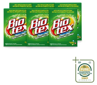 Produktbild von 6 x Biotex Handwas & Inweken Waspoeder - 720 g - Vorratspackung - 6 Stücke